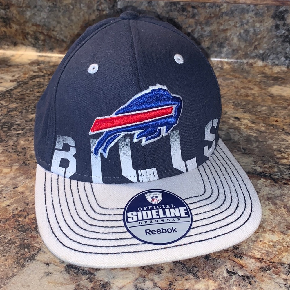 Buffalo Bills Official Sideline Cap, Reebok SM/MD